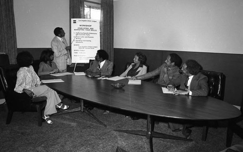 Urban League Workshop, Los Angeles, 1977