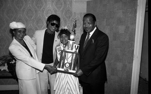 Sugar Ray Robinson, Los Angeles, 1984