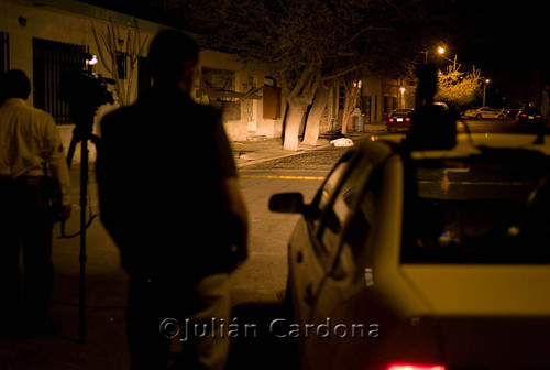 Murder scene, Juárez, 2008