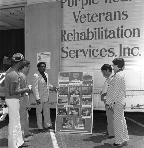 Urban League Disabled Veterans, Los Angeles, 1977