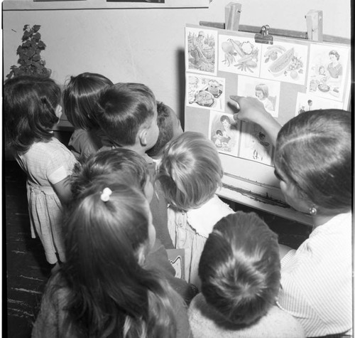 Children at Jewish Center, Los Angeles, 1967