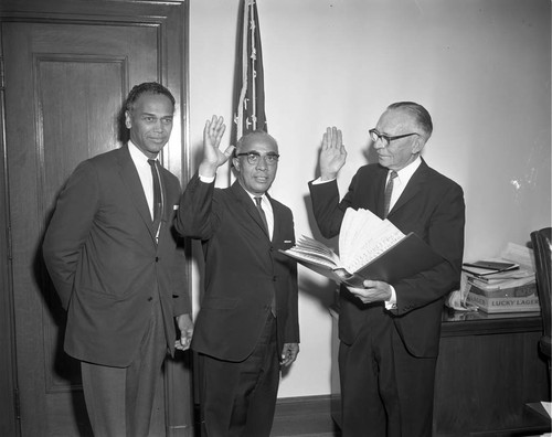 Lindsay Oath of Office, Los Angeles, 1963