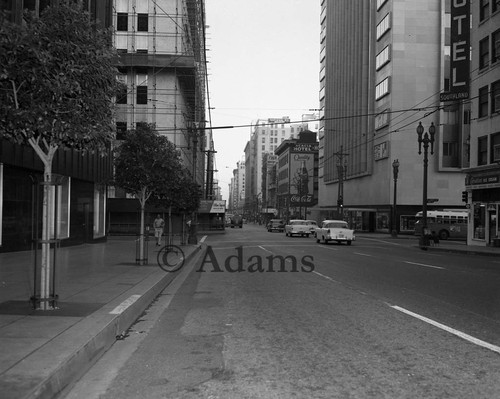 Downtown Los Angeles, 1956