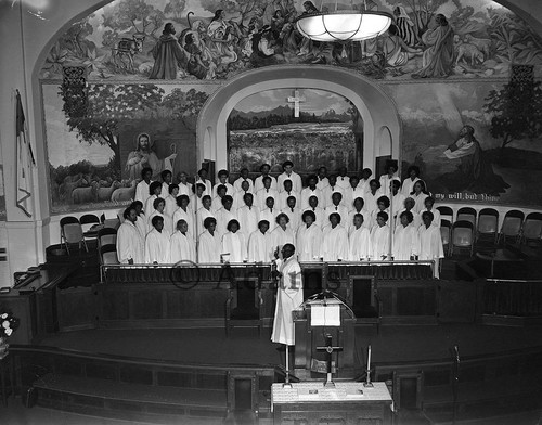 Church Choir, Los Angeles, 1980