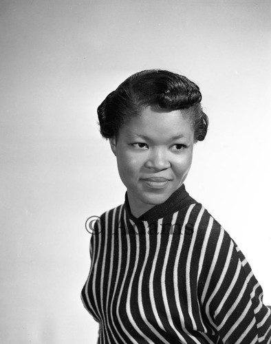 Portrait of a woman, Los Angeles, 1951