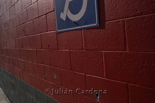 Bullet holes, Juárez, 2008