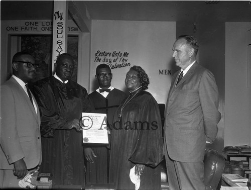 Certificate of License, Los Angeles, 1967