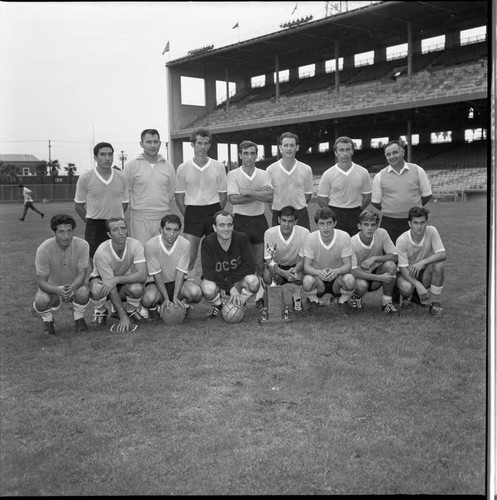 All Stars soccer team, Los Angeles, 1966