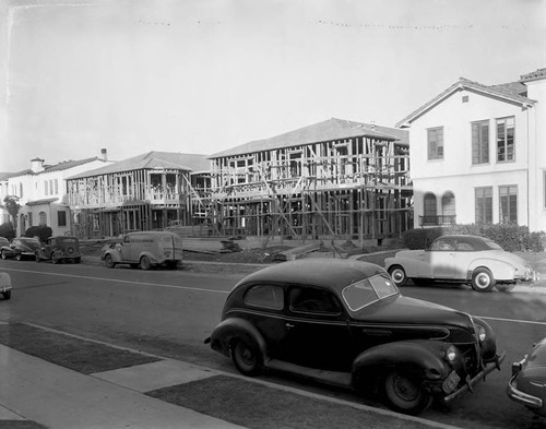 Construction, Los Angeles, ca. 1948