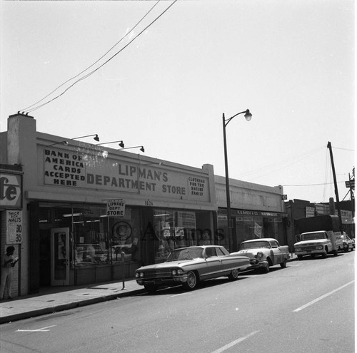 Lipman's, Los Angeles, 1963