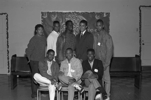 Angel City Links Achievers for 1988 posing together at the 7th annual Achievers Night, Los Angeles. 1987