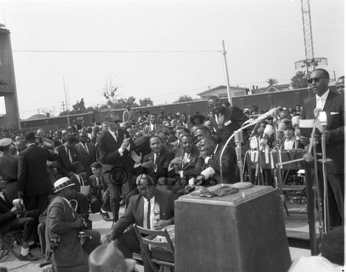 Freedom Rally, Wrigley Field, Los Angeles, 1963