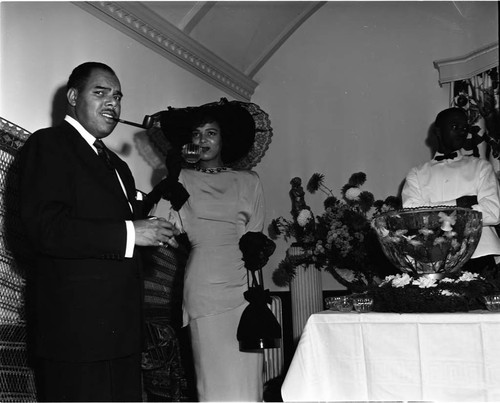 Watkins Wedding reception, Los Angeles, ca. 1960