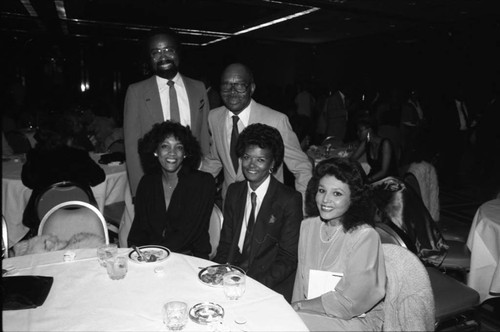 Guest at Dining Table, Los Angeles, 1985