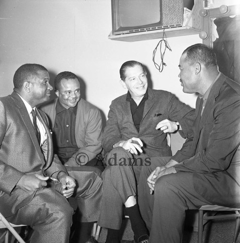 Four men, Los Angeles, 1961