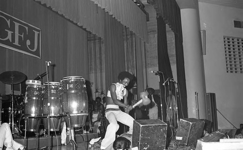 KGFJ soul caravan, Los Angeles, ca. 1973