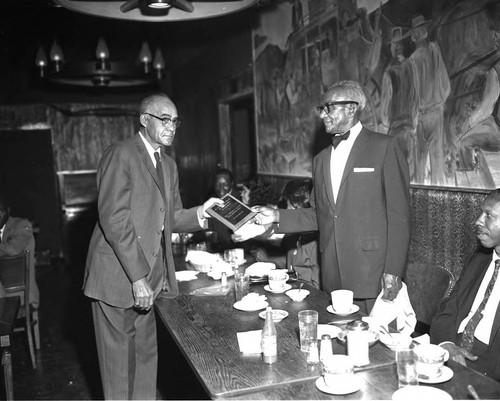 Masonic Award, Los Angeles, 1961