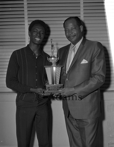 Outstanding athlete, Los Angeles, 1968