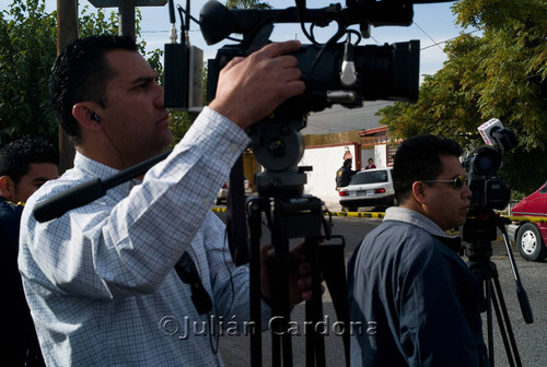 Rodriguez cime scene, Juárez, 2008