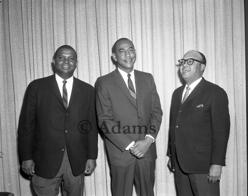 Three men, Los Angeles