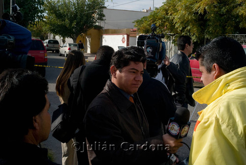 Rodriguez cime scene, Juárez, 2008