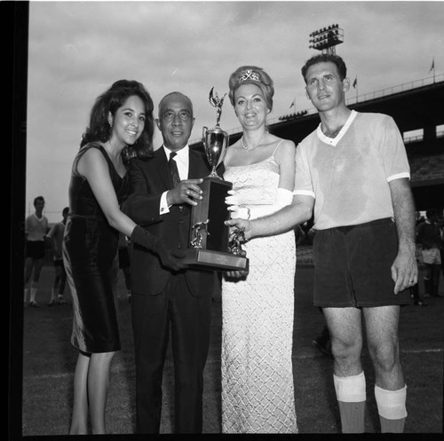 All Stars soccer, Los Angeles, 1966