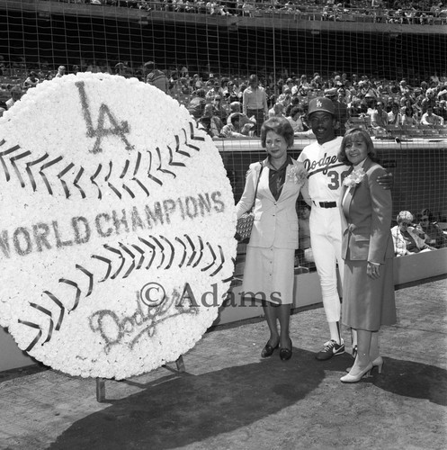 Ethel Bradley and Derrel Thomas, Los Angeles, 1982