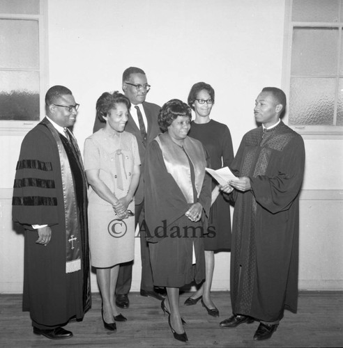 Pastor and others, Los Angeles, 1967