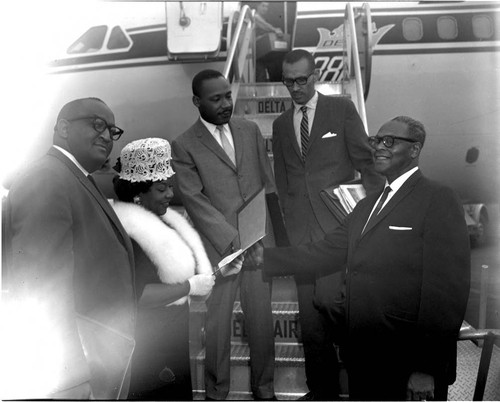 Dr. Martin Luther King Jr., Los Angeles, 1962