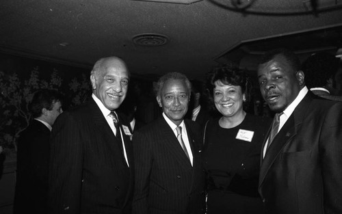 David Dinkins and Pat Williams, Los Angeles, 1989