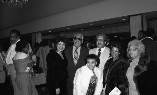 Award ceremony, Los Angeles, 1983