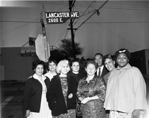 Lancaster Ave., Los Angeles, 1963