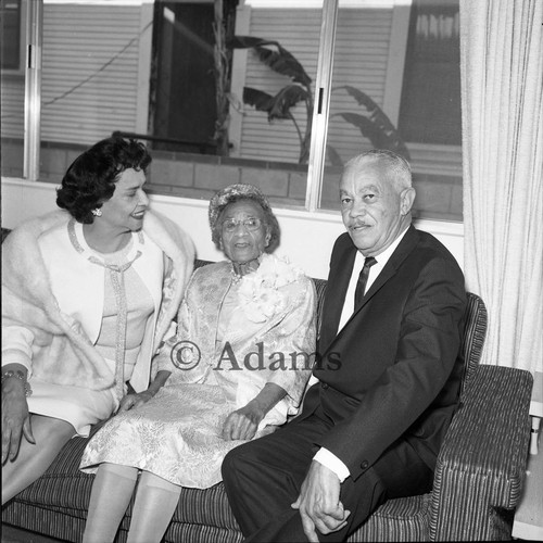 103rd birthday party, Los Angeles, 1965