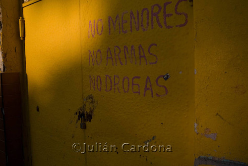 Writing on Door, Juárez, 2007