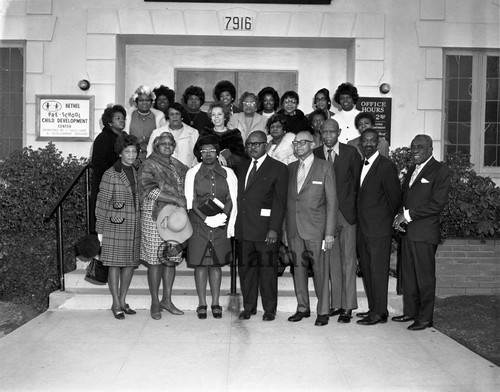 Group portrait, Los Angeles, 1971