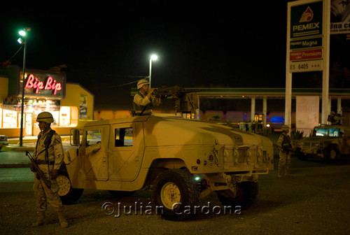 Military, Juárez, 2007