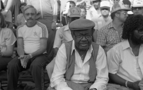 Spectators at Boxing Match, Las Vegas, 1983