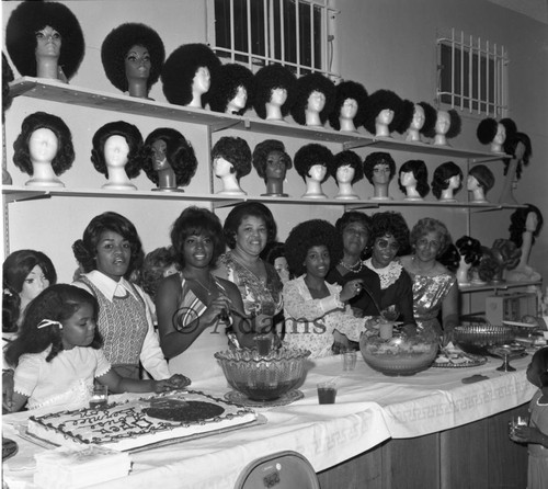 Wig Shop, Los Angeles, 1972