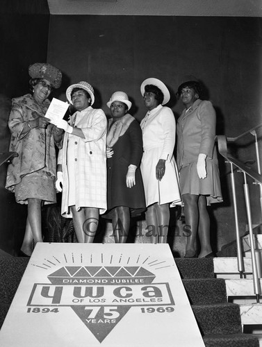 YWCA, 75th Diamond Jubilee Anniversary, Los Angeles, 1969