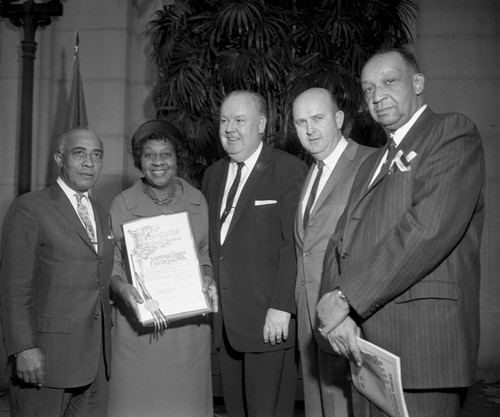 Negro Week at City Hall, Los Angeles, 1963