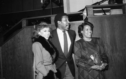 NAACP Members with Miss America, Los Angeles, 1984