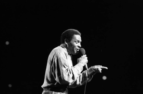 Al Jarreau performing at the 11th Annual Black Radio Exclusive Conference, Los Angeles, 1987