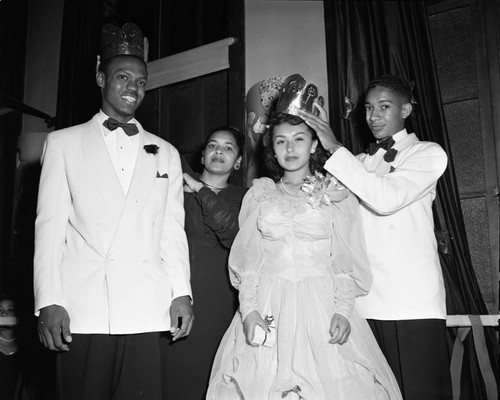 Jefferson Senior Prom, Los Angeles, 1949