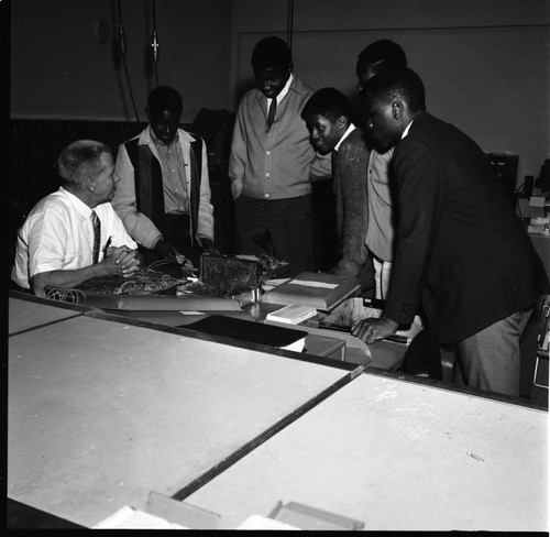 School field trip, Los Angeles, 1967