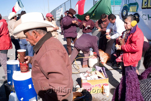 Anti NAFTA Protest, Juárez, 2007