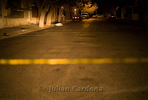 Murder scene, Juárez, 2008