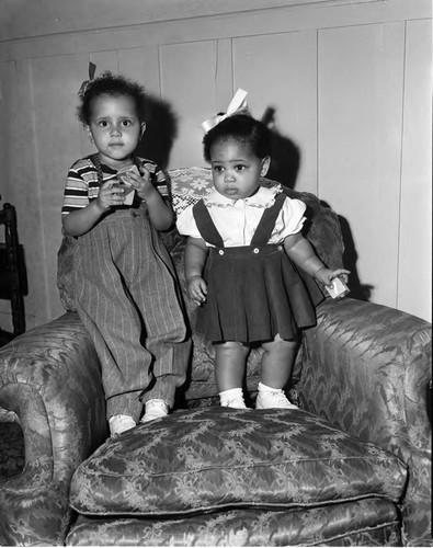 Mrs. Blackwell baby, Los Angeles, 1950