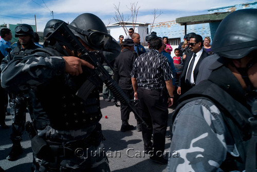 Police officers, Juárez, 2008