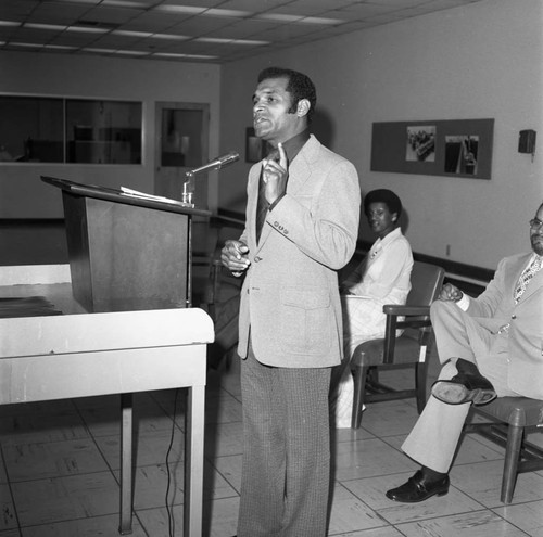 Urban League Training Center Graduation, Los Angeles, 1973