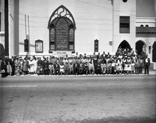 AME Church conference, Los Angeles, 1957